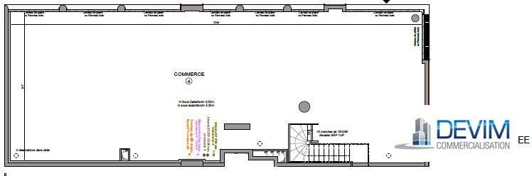 Local commercial - 192 m²