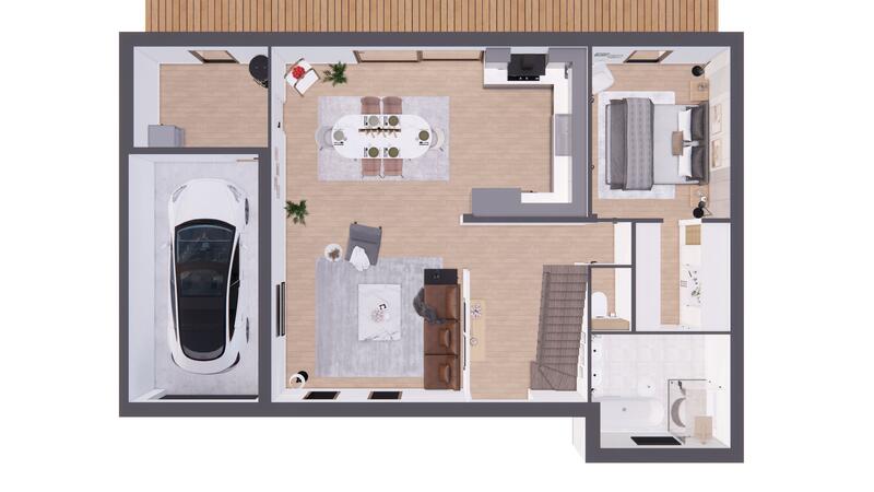 Maison - 130 m² - 7 pièces