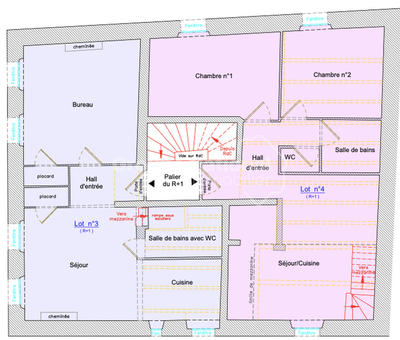 Appartement - 71 m² - 5 pièces