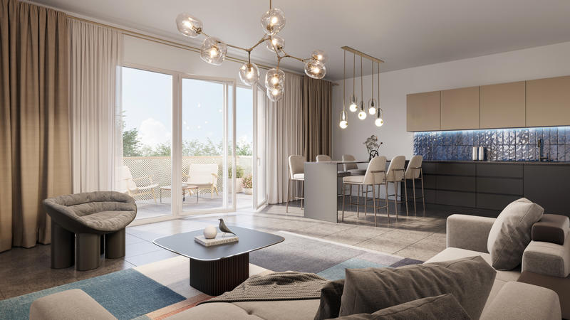 Appartement - 80 m² - 4 pièces