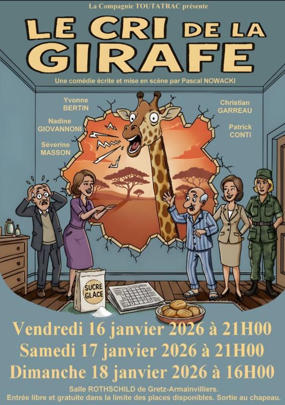 Piece de théâtre : le cri de la girafe