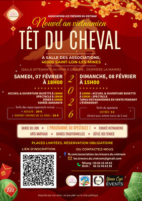 Tết 2026 – Fête du Nouvel An Vietnamien