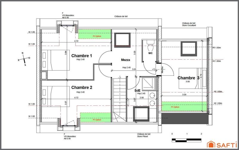 Maison - 87 m² - 4 pièces