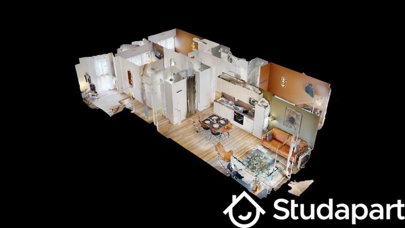 Chambre - 78 m² - 1 pièce