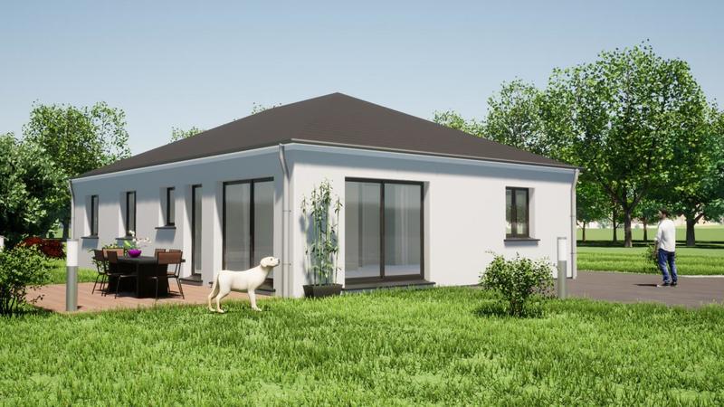 Maison - 90 m² - 5 pièces