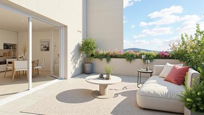 Appartement - 60 à 74 m² - 3 pièces