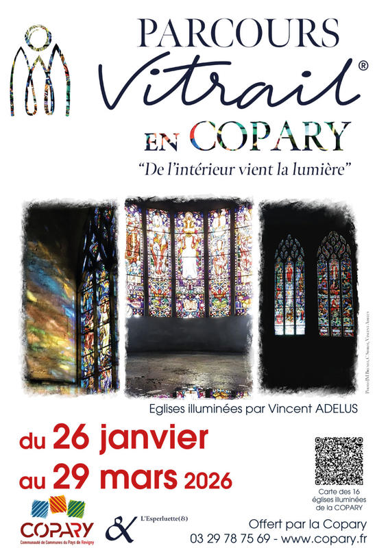 Parcours Vitrail en Copary
