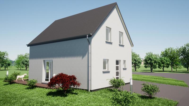 Maison - 90 m² - 5 pièces