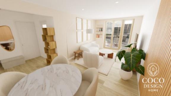 Appartement - 69 m² - 3 pièces