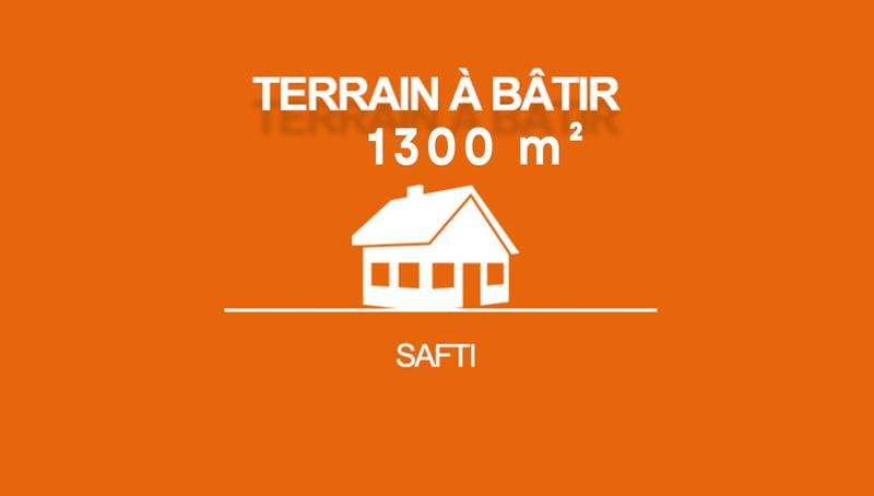 Terrain - 1 300 m²