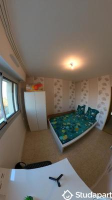 Chambre - 10 m² - 1 pièce