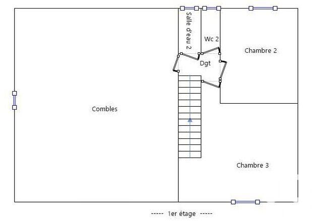 Maison - 116 m² - 4 pièces