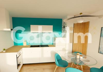 Appartement - 56 m² - 3 pièces