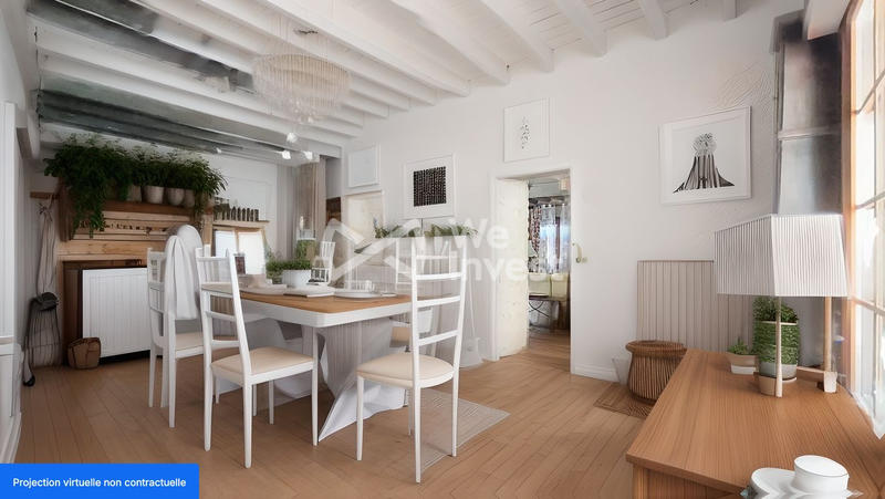 Maison ancienne - 200 m² - 7 pièces