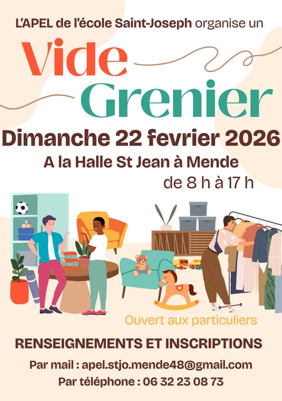 Vide grenier apel st joseph