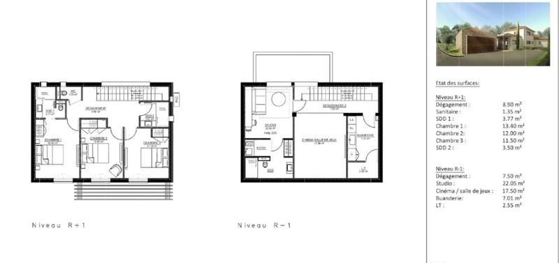 Villa - 292 m² - 7 pièces