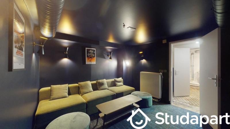 Chambre - 12 m² - 1 pièce