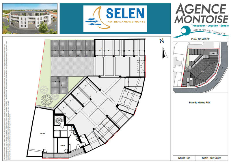 Appartement - 41 m² - 1 pièce