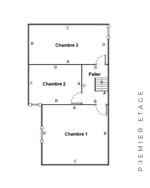 Maison de village - 110 m² - 5 pièces