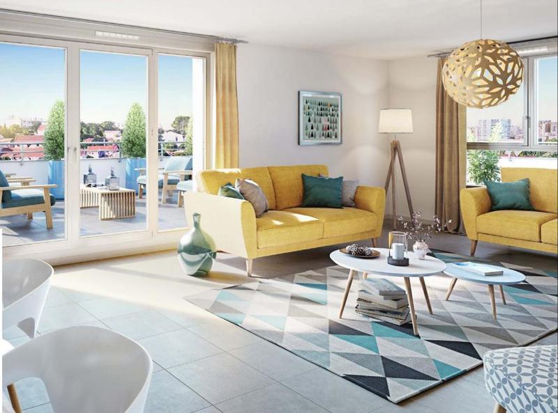 Appartement - 61 m² - 3 pièces