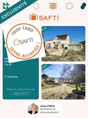 Maison - 179 m² - 7 pièces