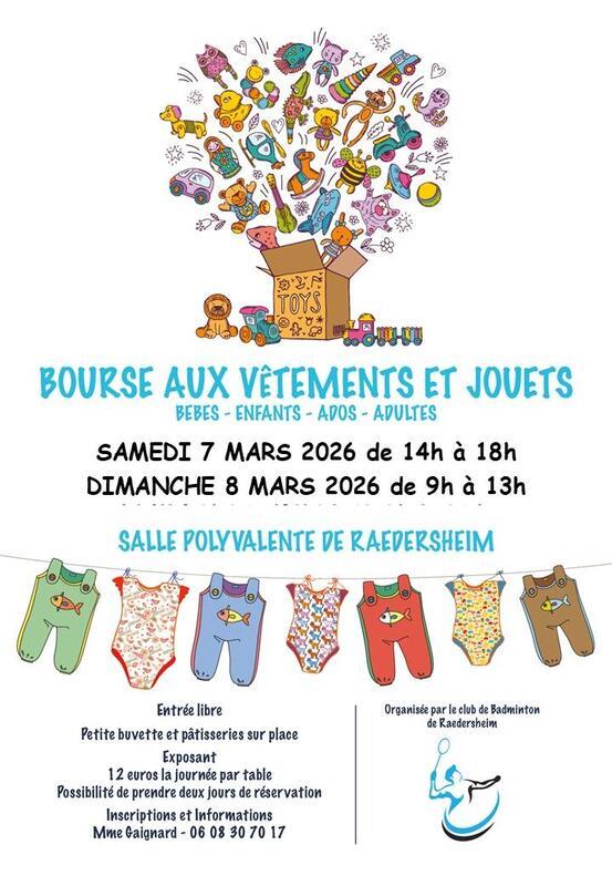 Bourse aux vêtements et jouets