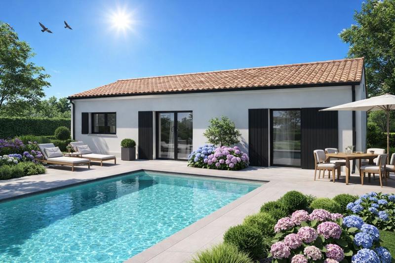 Maison - 60 m² - 3 pièces