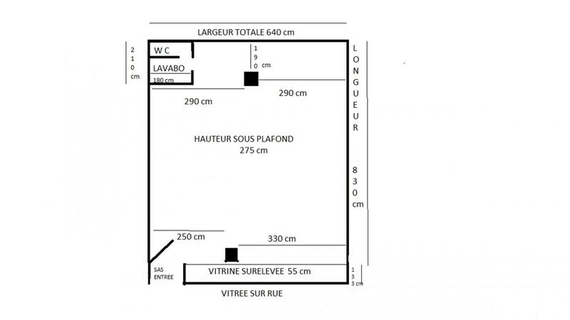 Local commercial - 55 m²