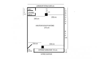 Local commercial - 55 m²