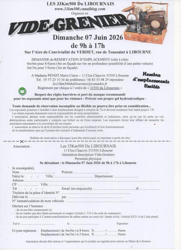 Vide - greniers annuel