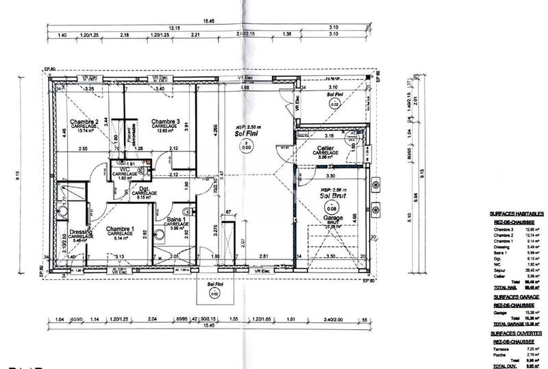 Maison - 99 m² - 4 pièces