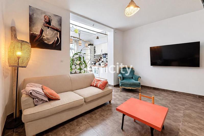 Maison de ville - 62 m² - 3 pièces