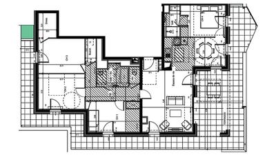 Appartement - 112 m² - 5 pièces
