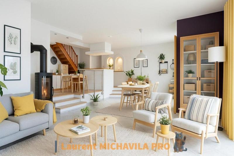 Maison - 98 m² - 4 pièces