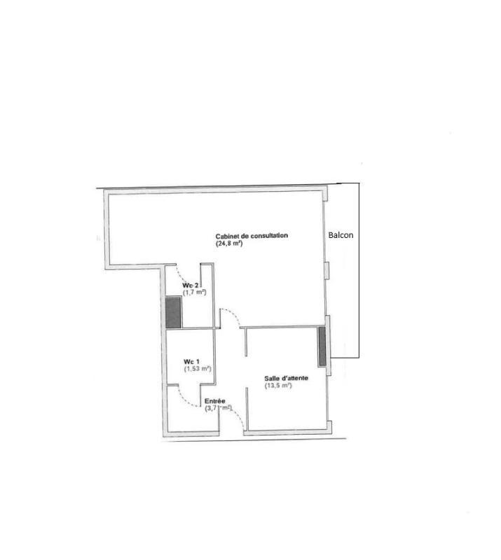 Appartement - 45 m² - 2 pièces