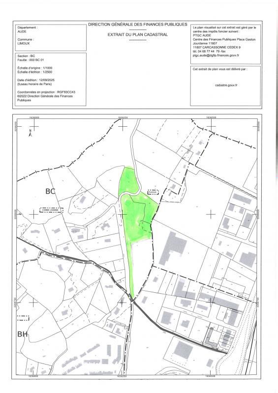 Terrain constructible - 8 095 m²