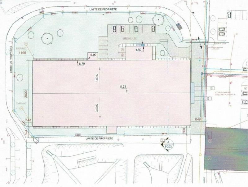 Local d'activité / Entrepôt - 3 528 m²