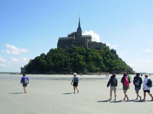Chemins Baie Mont St Michel