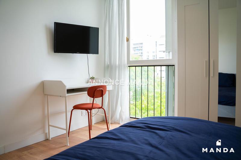 Chambre - 10 m² - 5 pièces