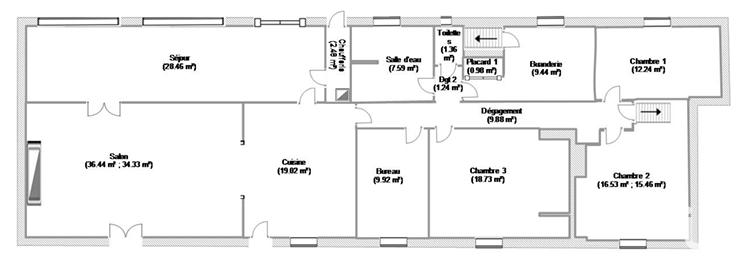 Maison - 168 m² - 7 pièces