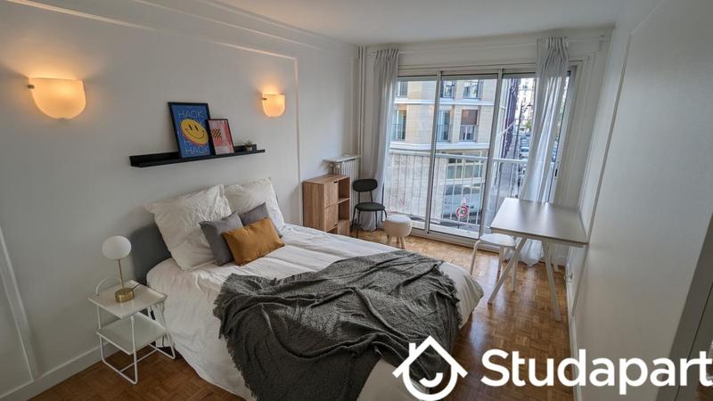 Chambre - 14 m² - 1 pièce