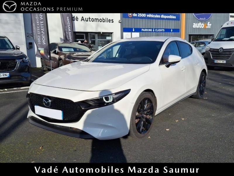 Mazda 3 2.0l Skyactiv-X Hybrid 180ch Ba6 Exclusive Cuir Rouge