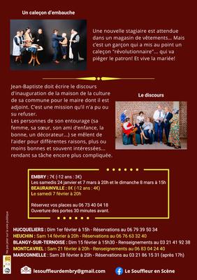 Le Souffleur en Scène en Tournée