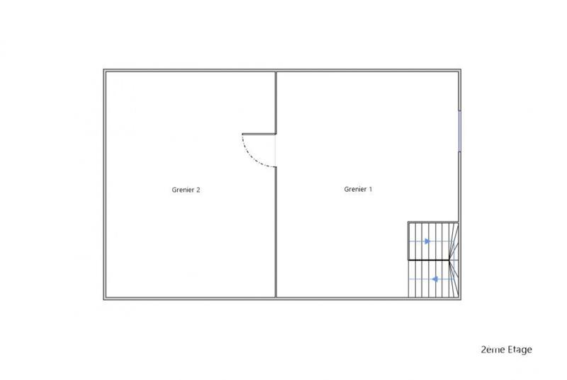 Maison de village - 135 m² - 4 pièces