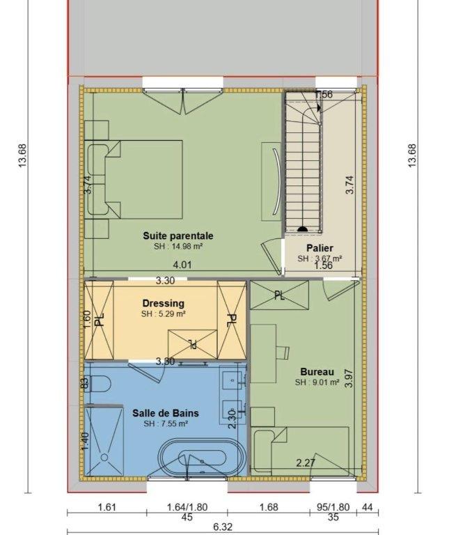 Maison - 150 m² - 6 pièces