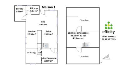 Villa - 154 m² - 6 pièces