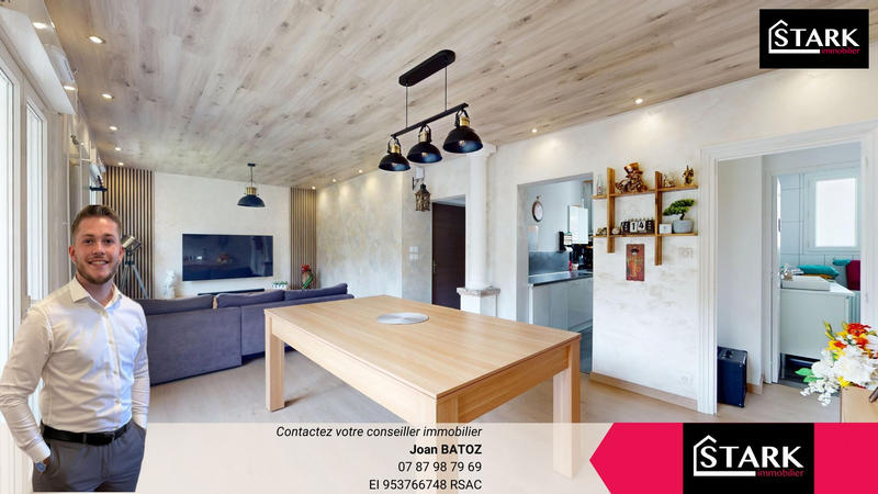 Appartement - 72 m² - 3 pièces