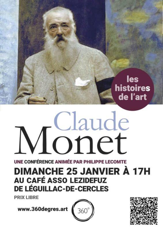 Conférence: Claude Monet