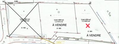 Terrain - 920 m²