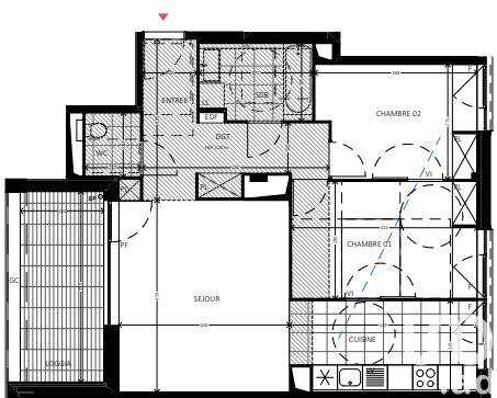 Appartement - 67 m² - 3 pièces